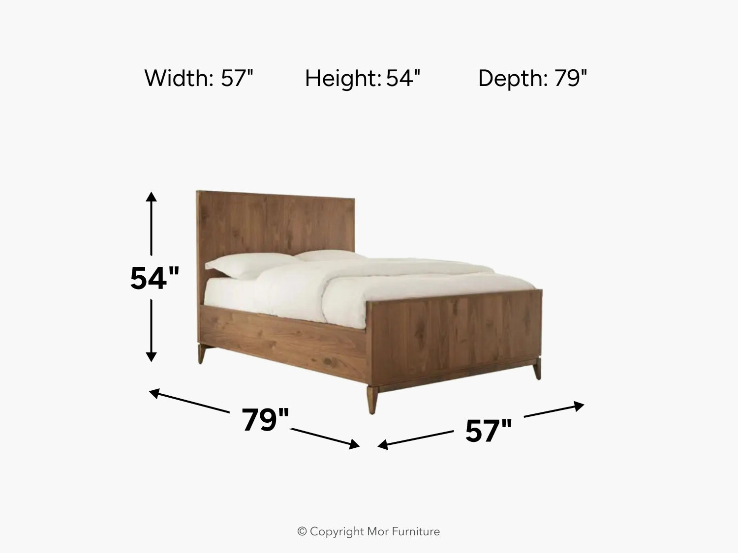 ADLER0006:Adler Panel Bed, 