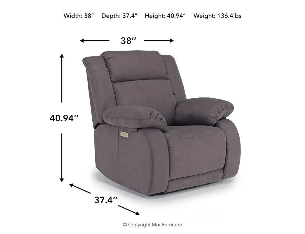596180842:Alastor 2 Power Recliner, Angle