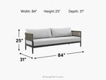 155798588:Alegria Outdoor Sofa, 