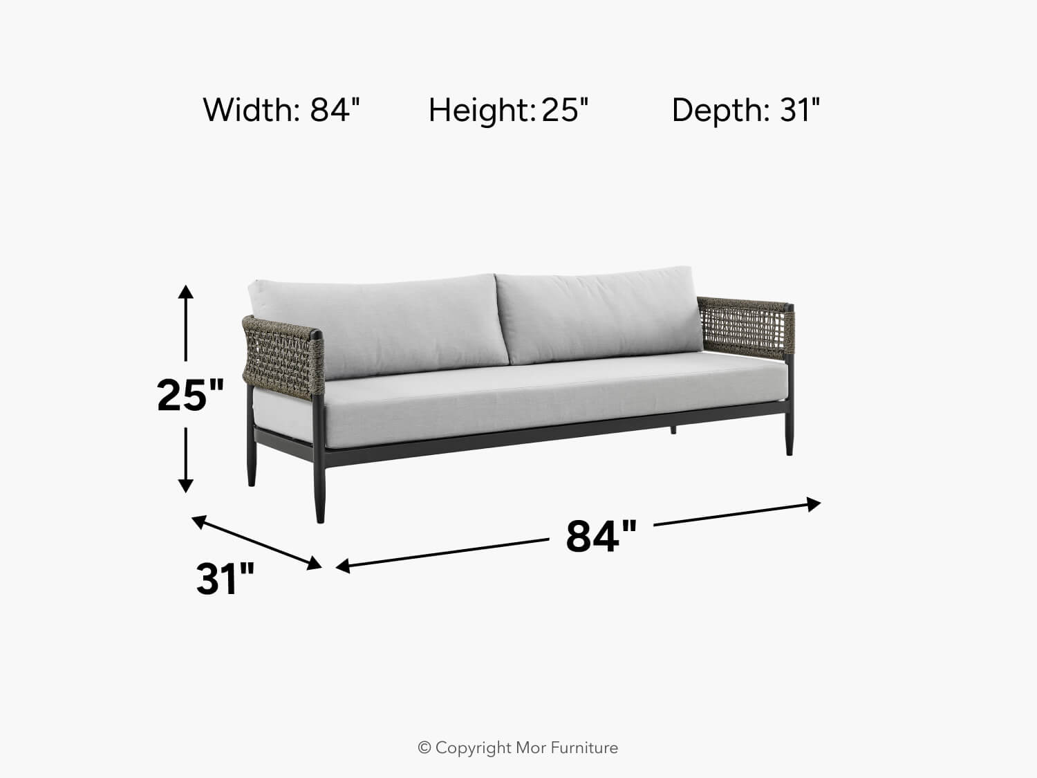155798588:Alegria Outdoor Sofa, 