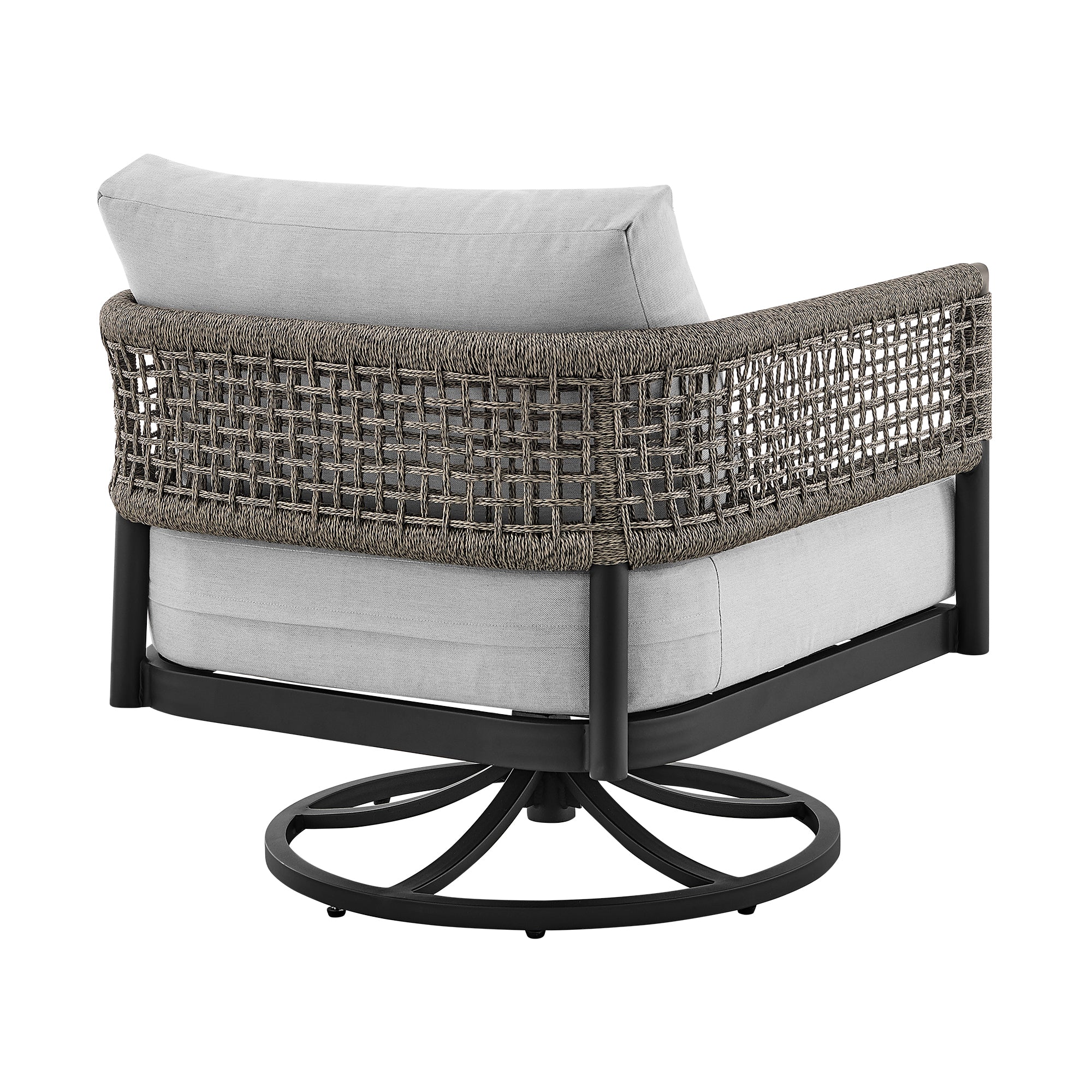 341042021:Alegria Outdoor Swivel Chair, AngledAngle