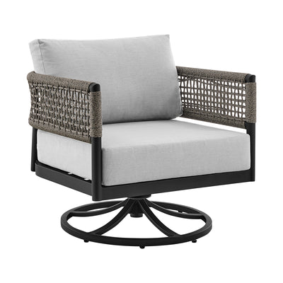 341042021:Alegria Outdoor Swivel Chair, AngledAngle