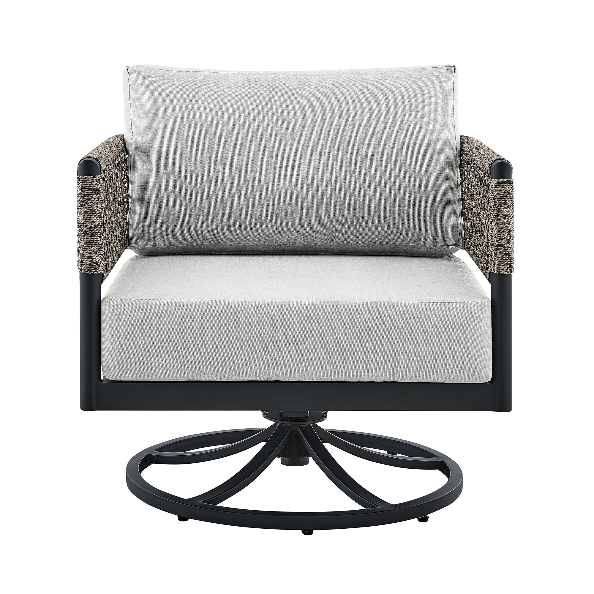 341042021:Alegria Outdoor Swivel Chair, Front