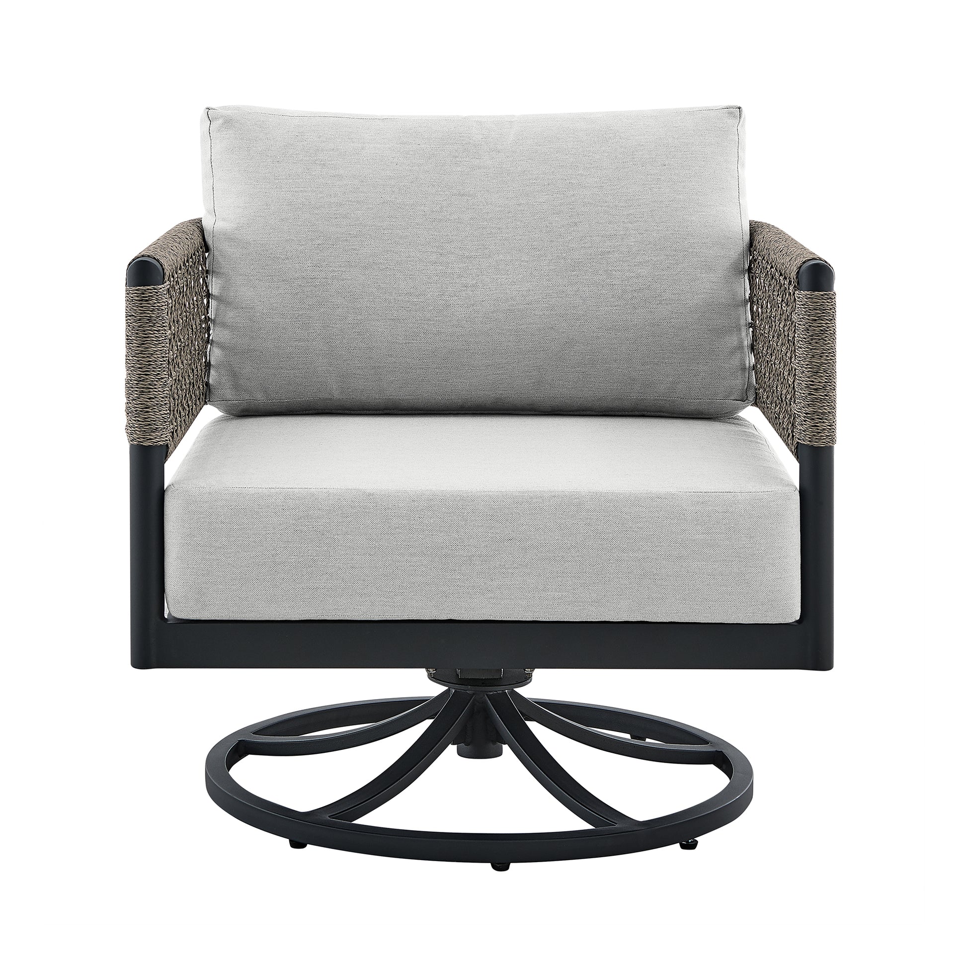 341042021:Alegria Outdoor Swivel Chair, Front