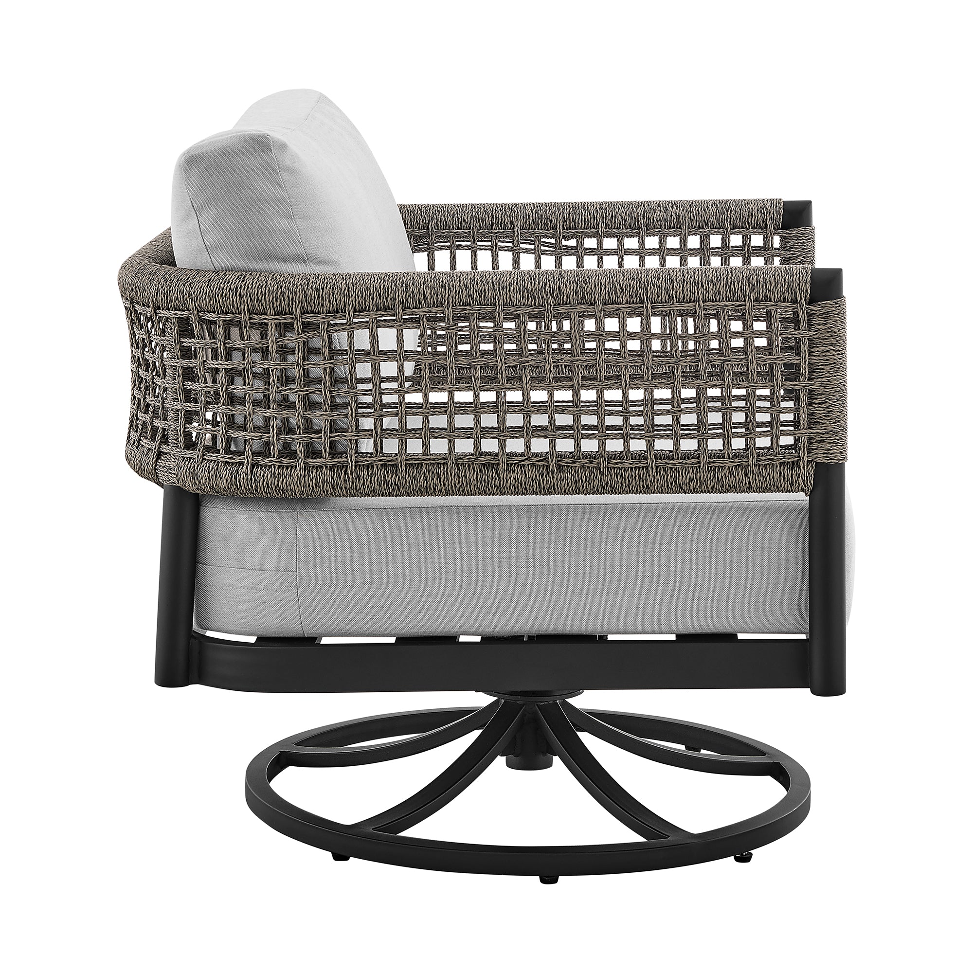 341042021:Alegria Outdoor Swivel Chair, Side