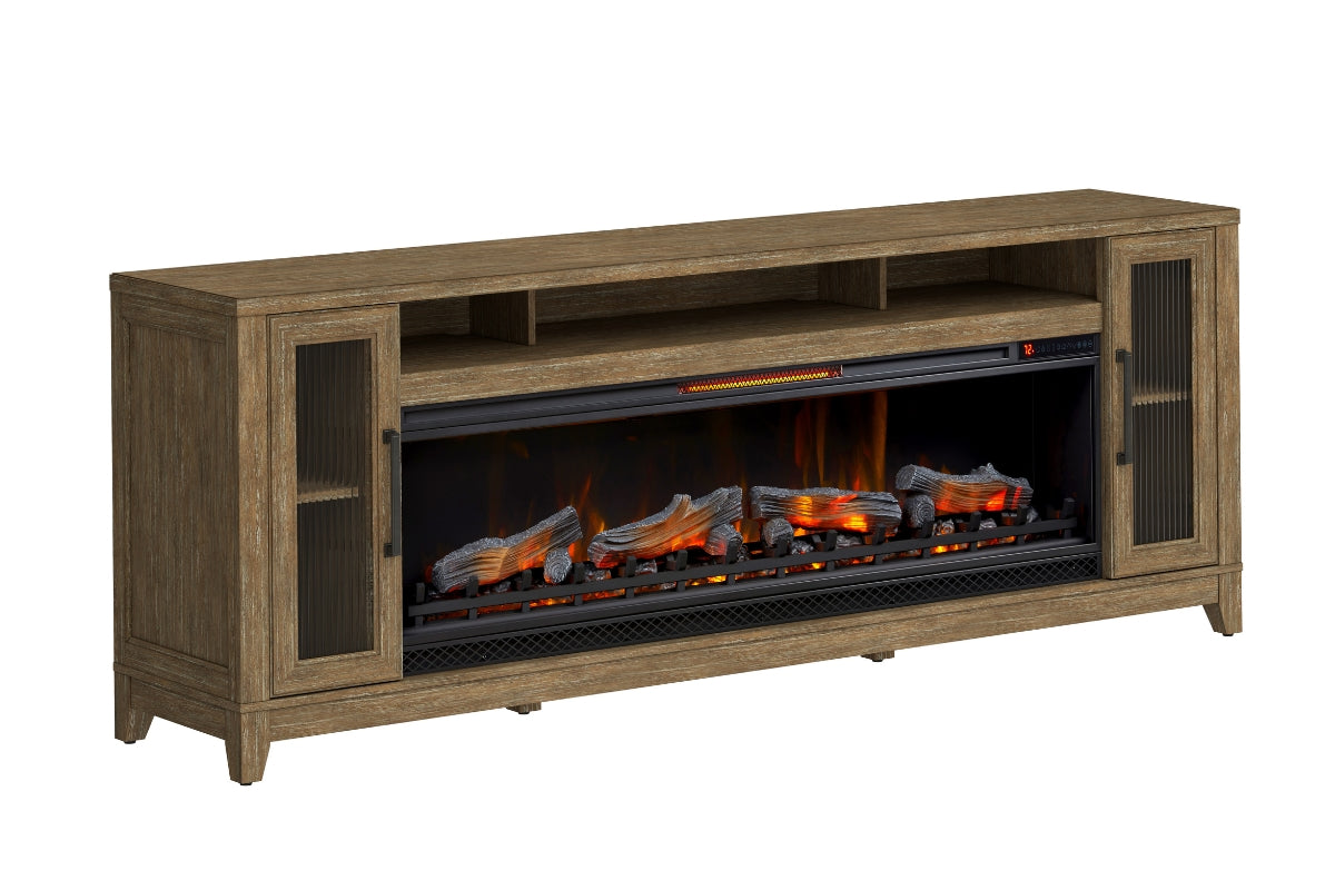 671713653:Alexander Fireplace Console, Angled