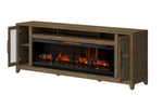 671713653:Alexander Fireplace Console, Open