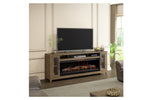 671713653:Alexander Fireplace Console, Styled
