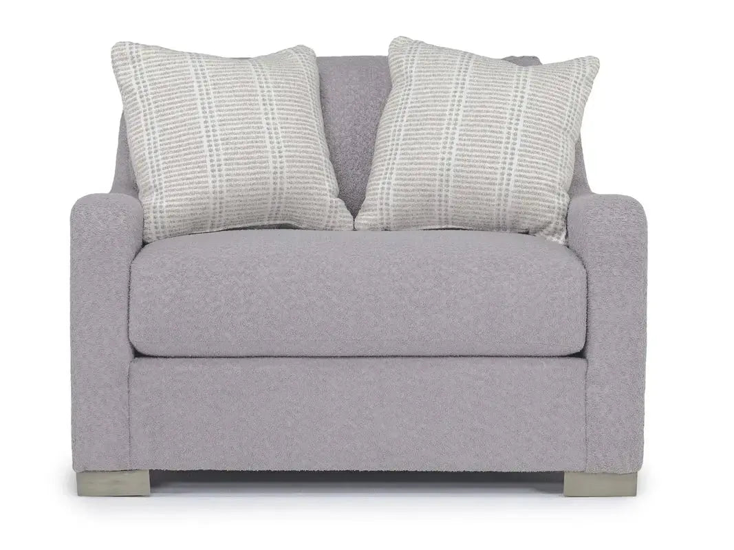 Alice Chair Alice Chair In Bellevue Platinum, Down | Chairs | Living Room – Mor ...