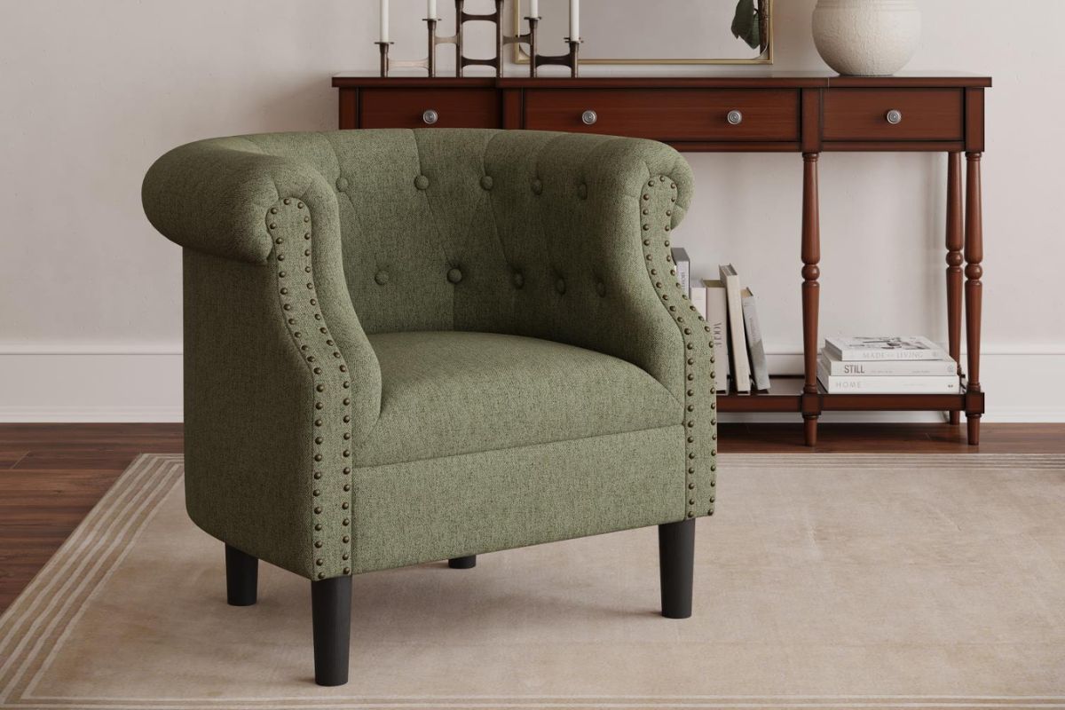 454974910:Allen Accent Chair, Styled