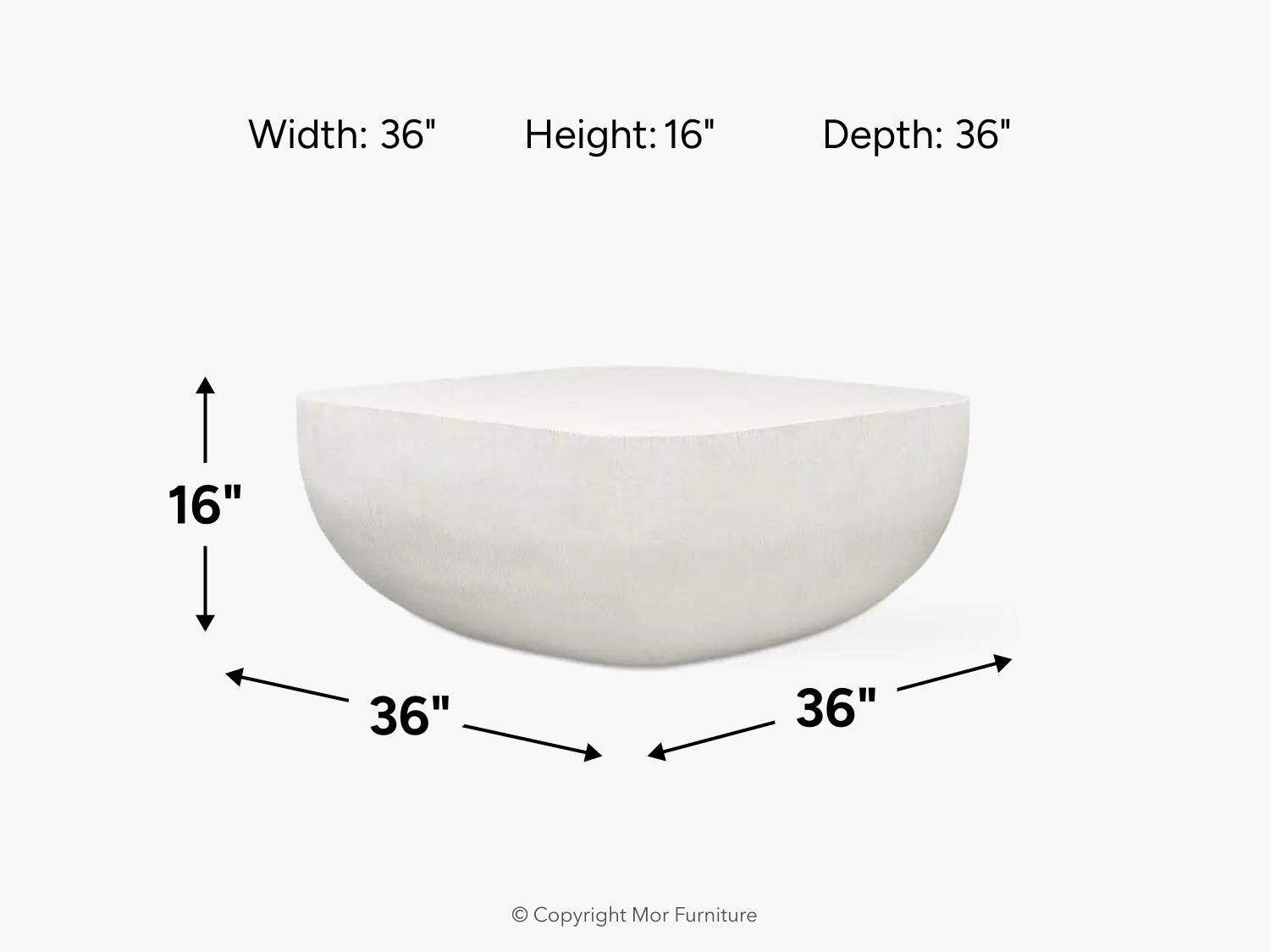 687909570:Alma Outdoor Coffee Table, 