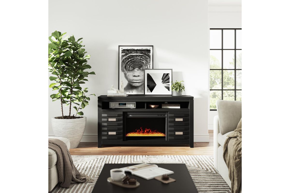 732659635:Altamonte Fireplace Console, Styled