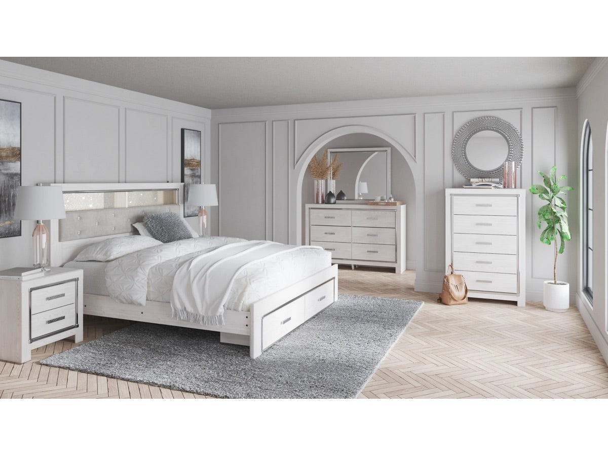 ALTYRA053:Altyra Bookcase Bed With Stora, Styled
