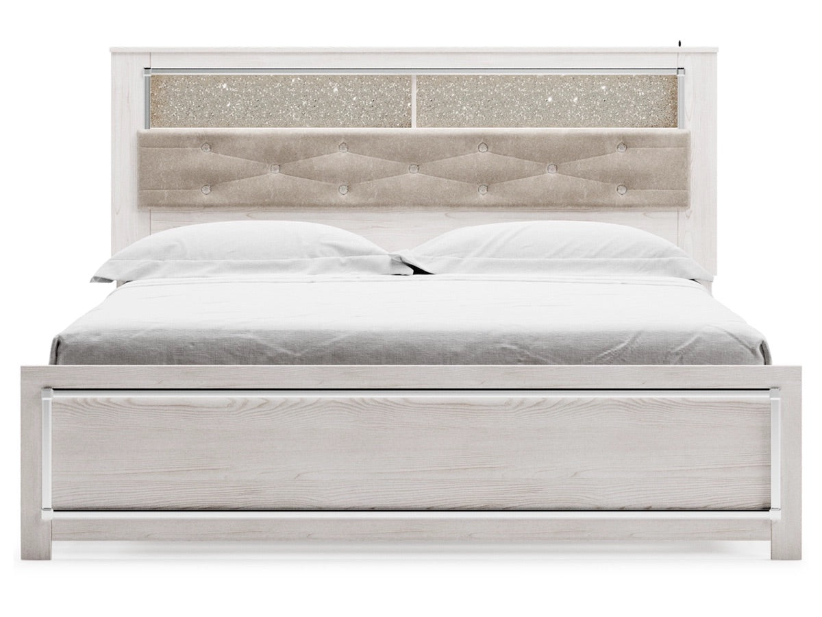 ALTYRA032:Altyra Bookcase Bed & Dresser , Front