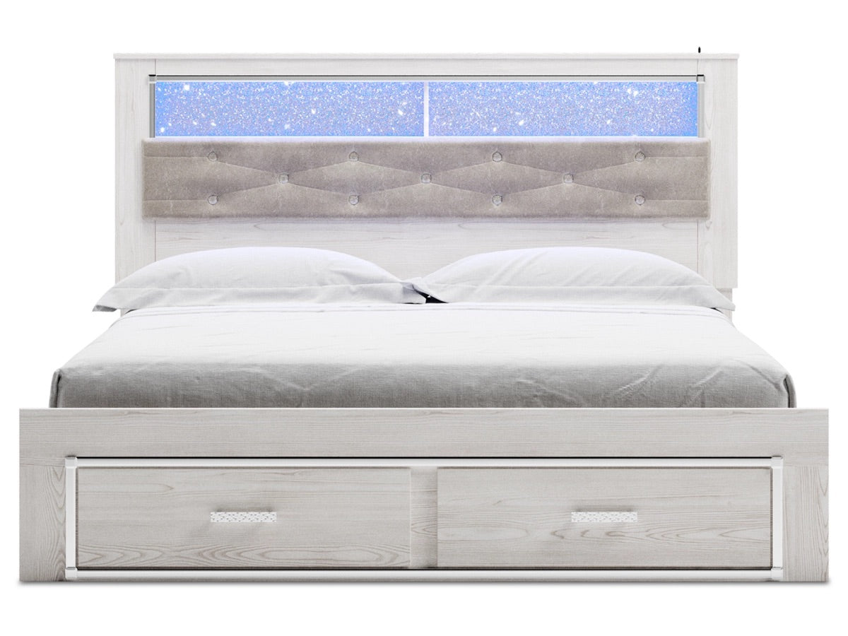 ALTYRA053:Altyra Bookcase Bed With Stora, Front