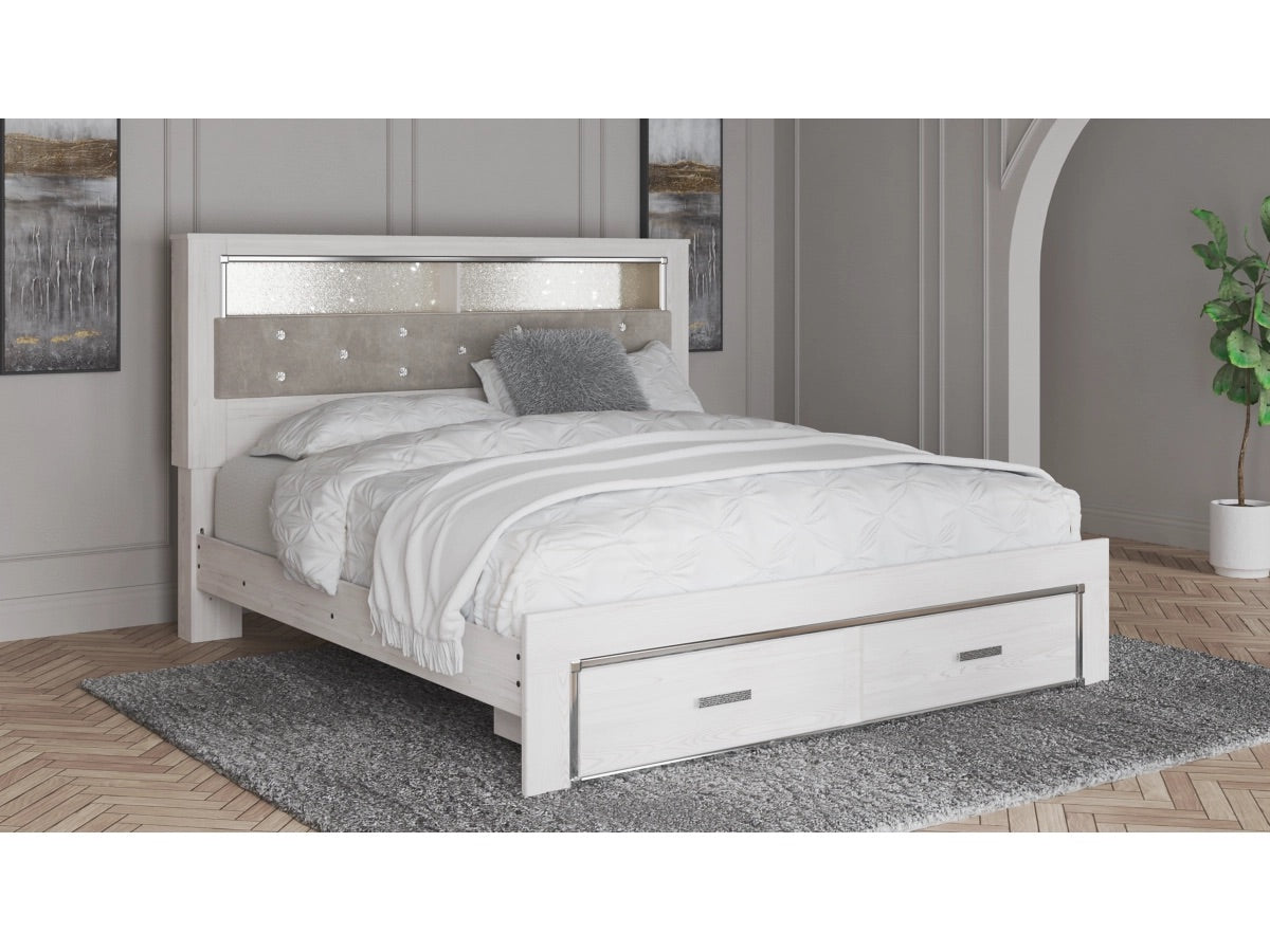 ALTYRA048:Altyra Bookcase Bed With Stora, Styled