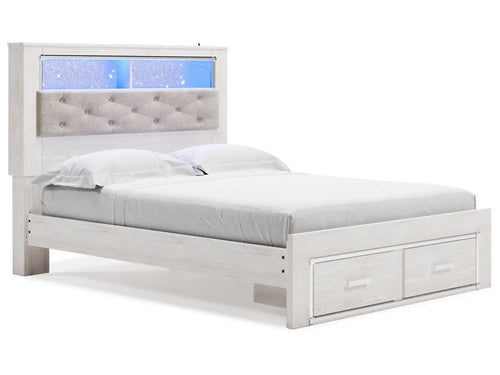 ALTYRA046:Altyra Bookcase Bed With Stora, AngledAngle