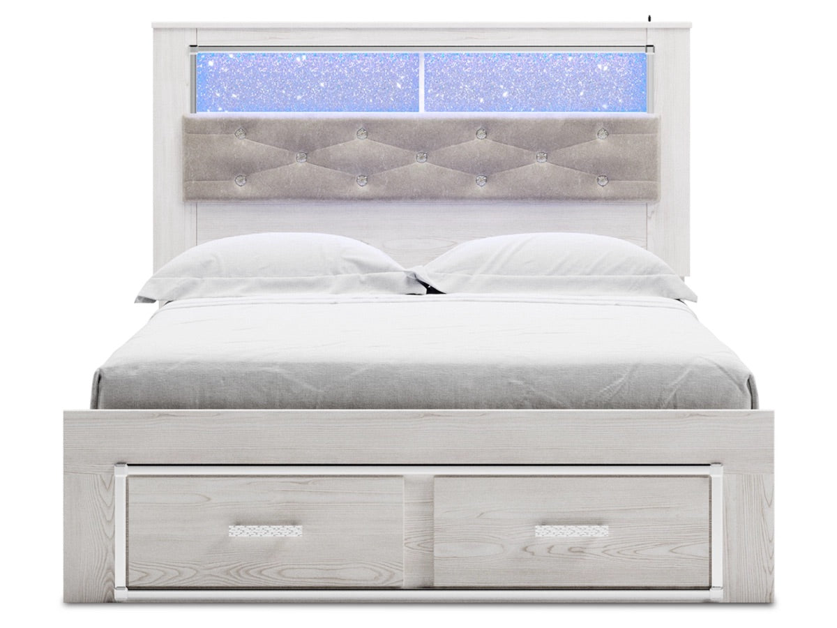 ALTYRA047:Altyra Bookcase Bed With Stora, Front