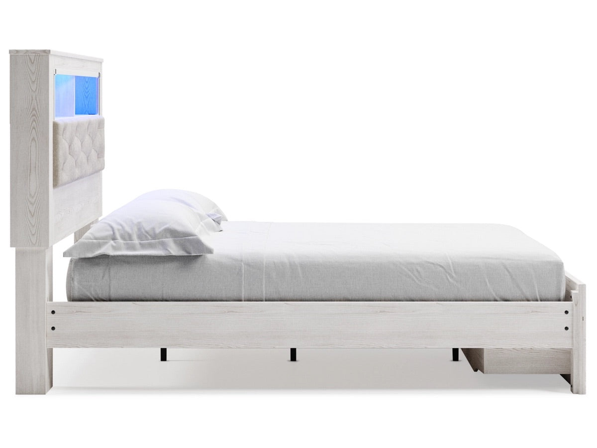 ALTYRA046:Altyra Bookcase Bed With Stora, Side