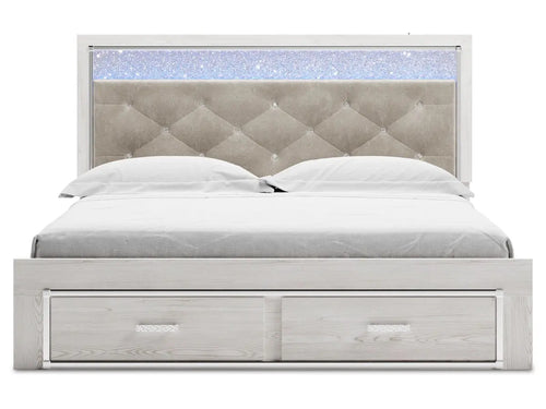 ALTYRA022:Altyra Panel Bed With Storage, Front