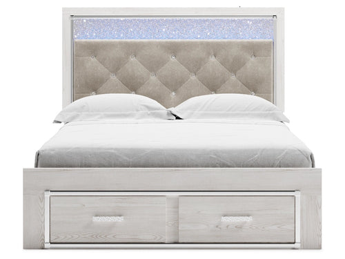 ALTYRA016:Altyra Panel Bed With Storage, Front