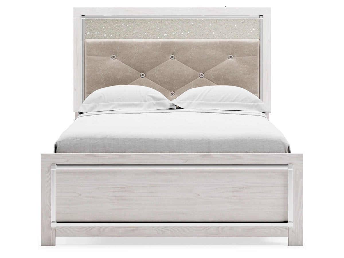 ALTYRA011:Altyra Panel Bed & Dresser & M, Front