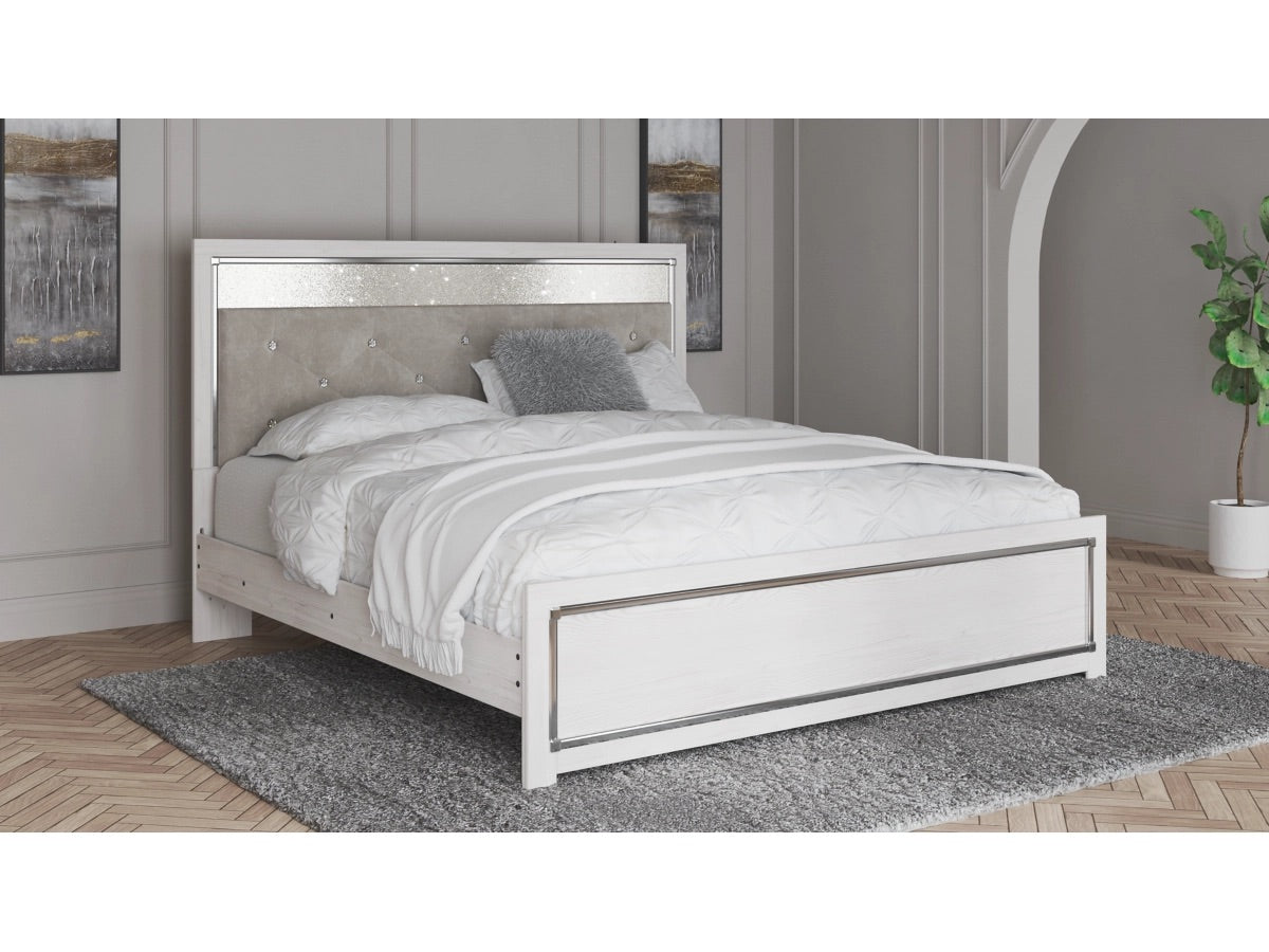 ALTYRA007:Altyra Panel Bed, Styled