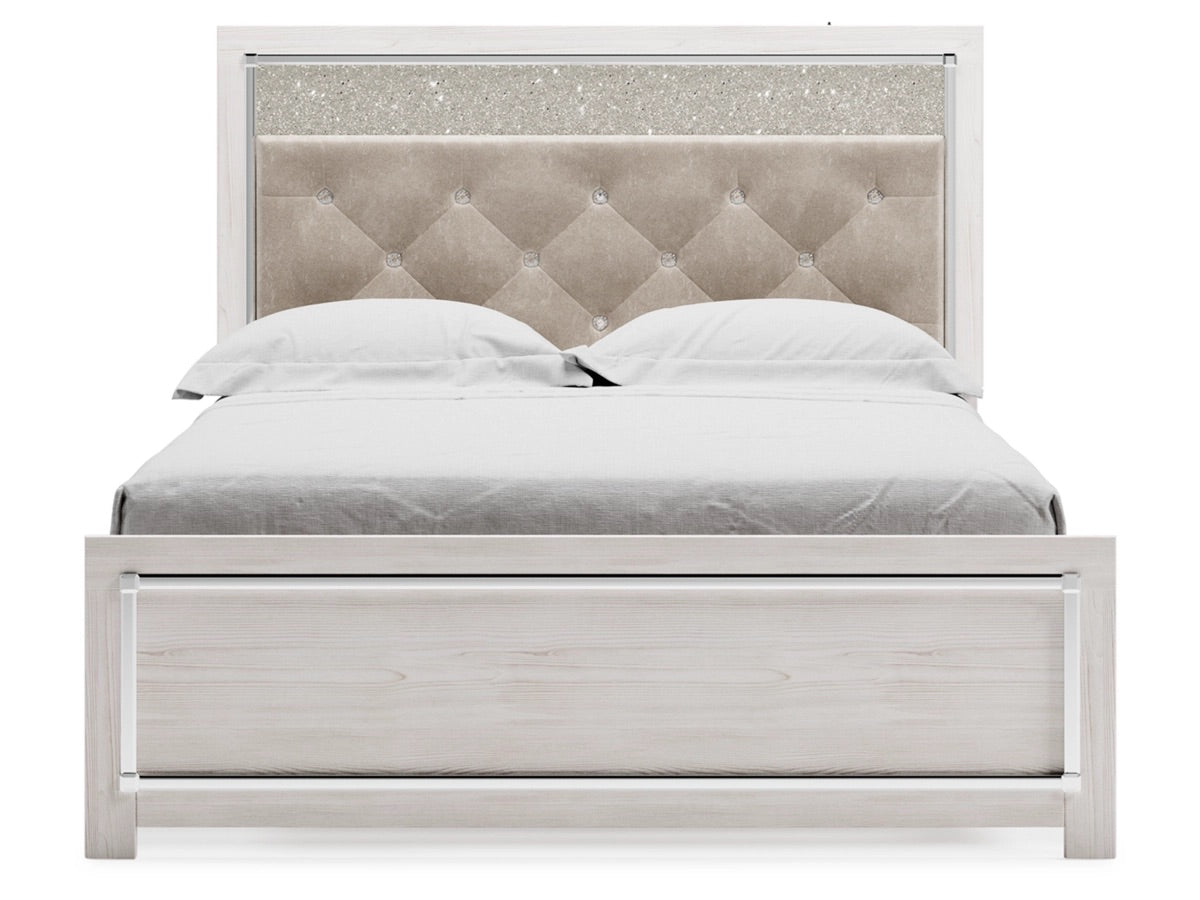 ALTYRA002:Altyra Panel Bed & Dresser & M, Front