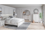 ALTYRA008:Altyra Panel Bed & Dresser & M, Styled