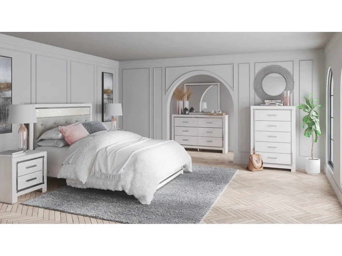 ALTYRA001:Altyra Panel Bed, Styled
