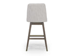 827223841:Amelie Swivel Counter Stool in Taupe Back