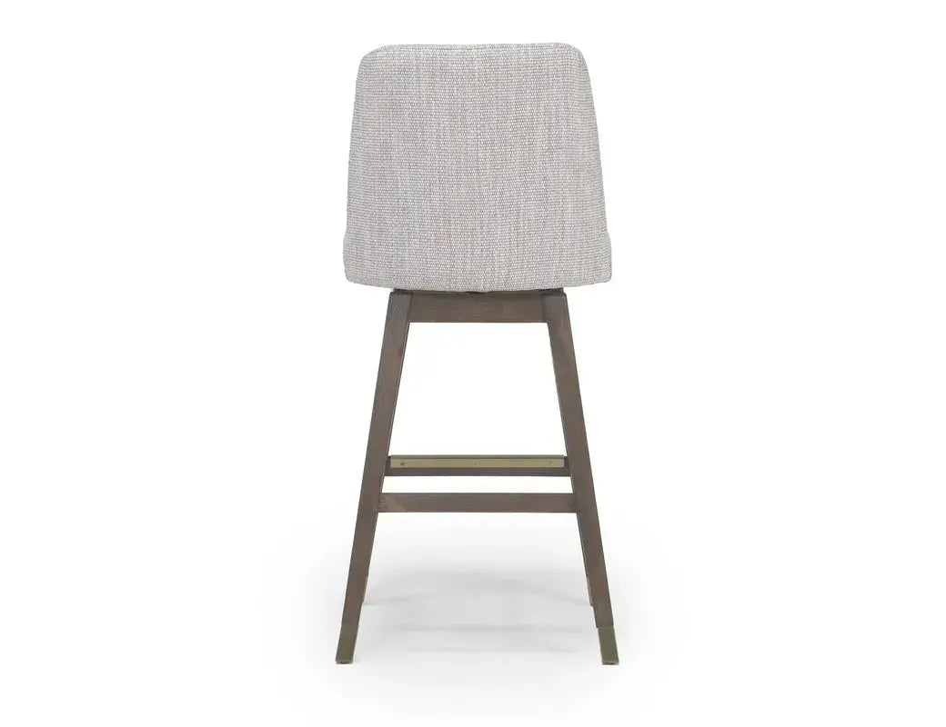 827223841:Amelie Swivel Counter Stool in Taupe Back