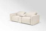 AMARA0055:Amara 2 Power Console Loveseat, Angle