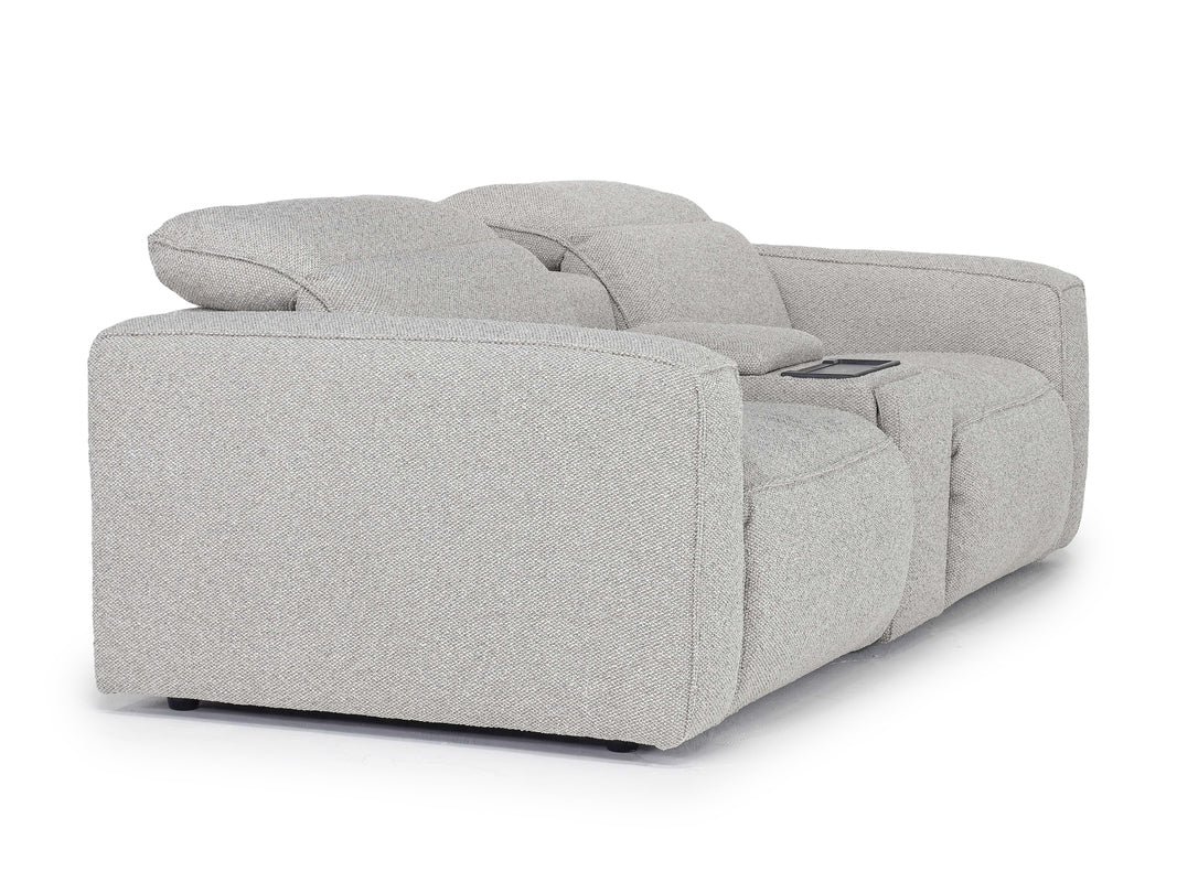AMARA0005:Amara 2 Power Console Loveseat, Angle
