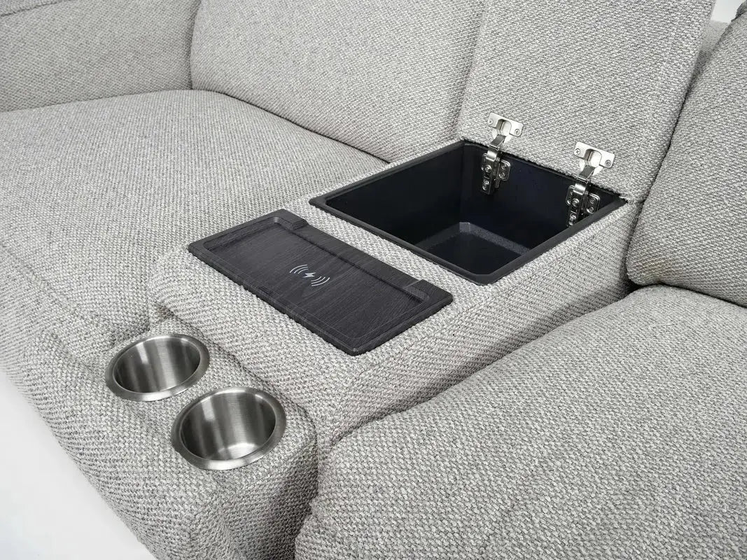 AMARA0005:Amara 2 Power Console Loveseat, Open