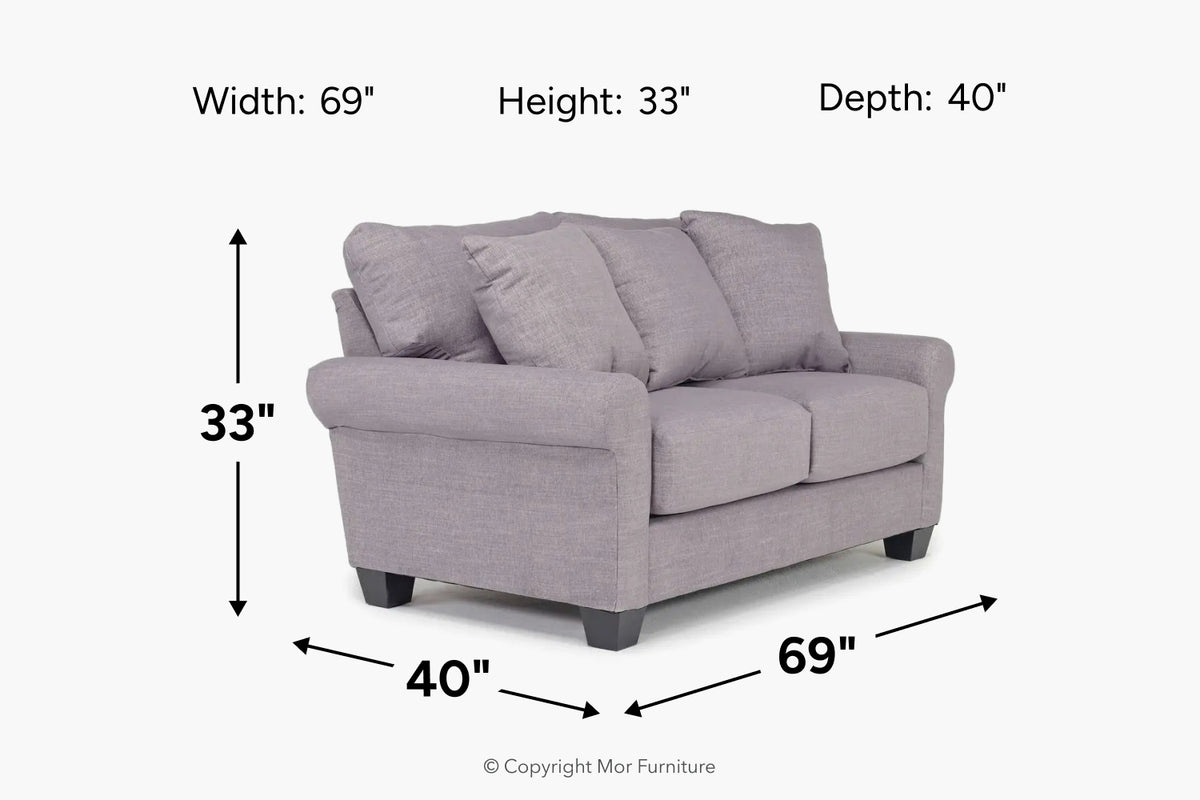 748149458:Amelia Crypton Performance Loveseat,