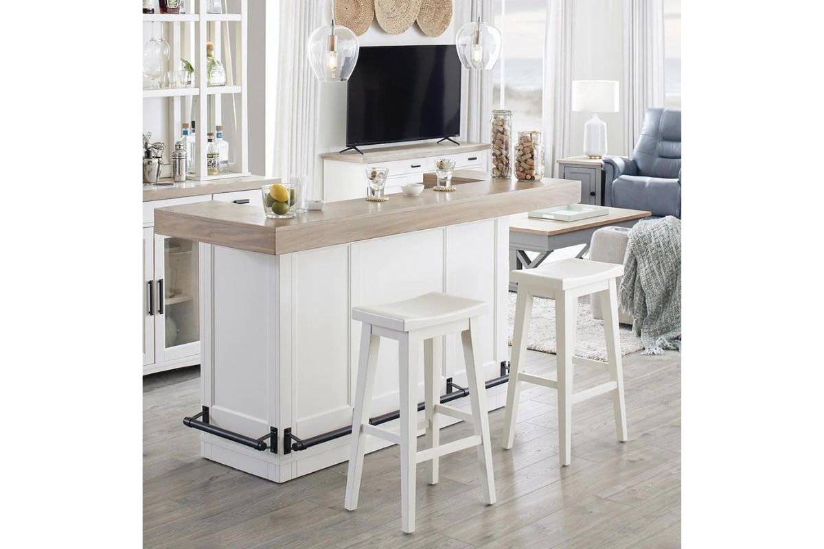 AMERICANA:Americana Bar Height Dining Ta, Styled