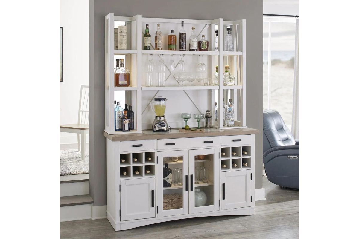 AMERICAND:Americana Buffet & Hutch, FrontOpen