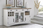 728050061:Americana buffet in white styled