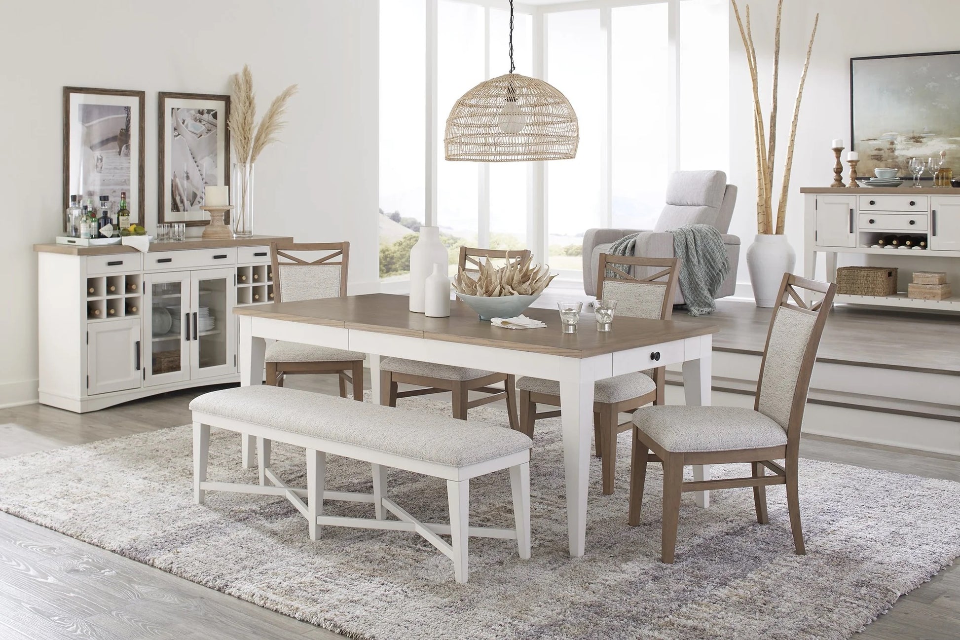 903720796:Americana Dining Table, Styled