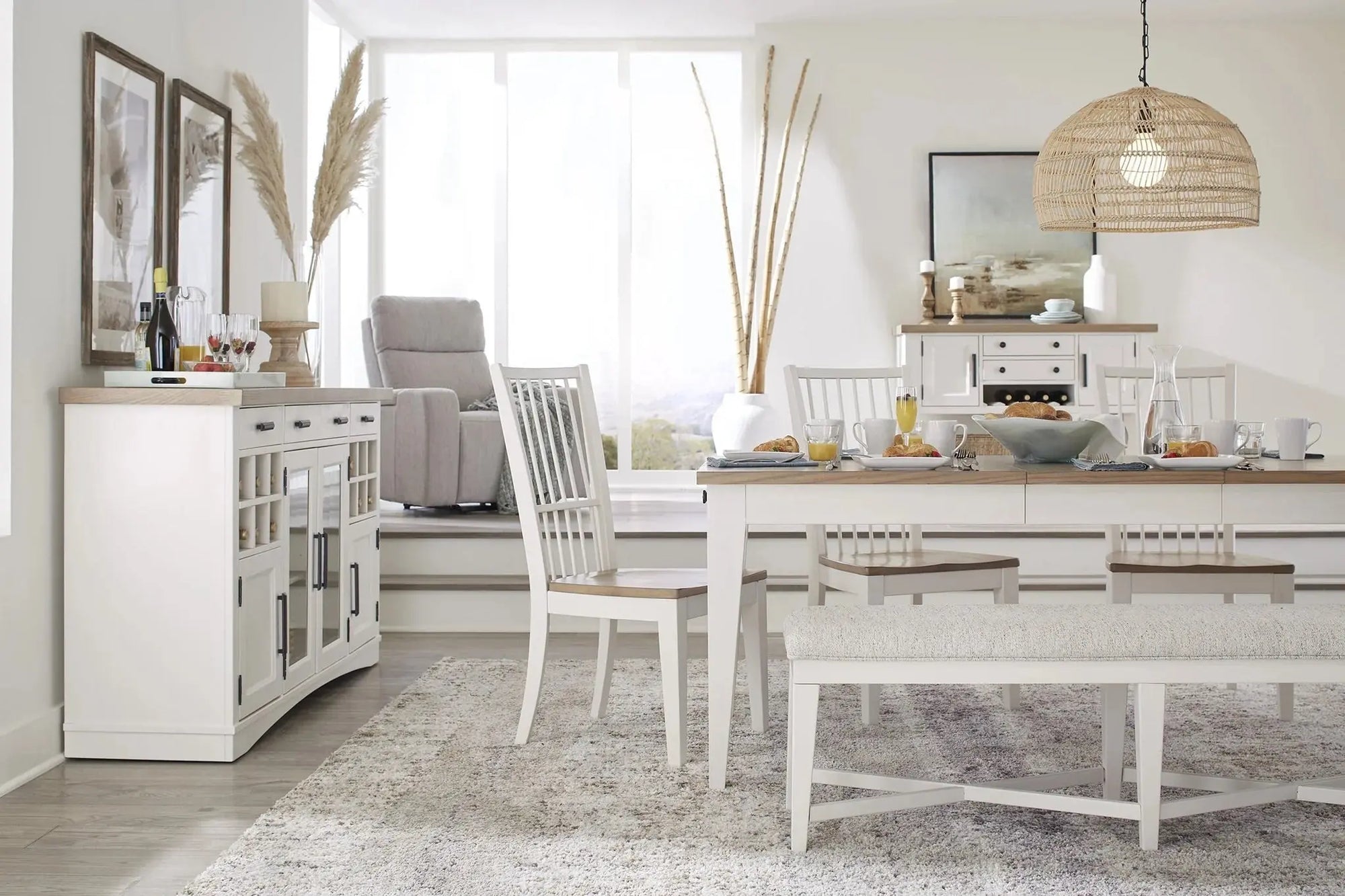 903720796:Americana Dining Table, Styled