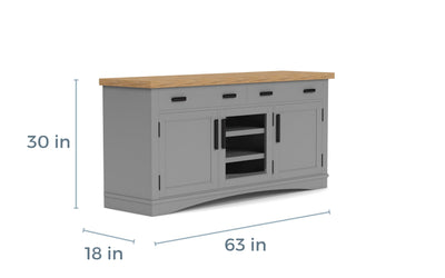 004932185:Americana Media Console, 