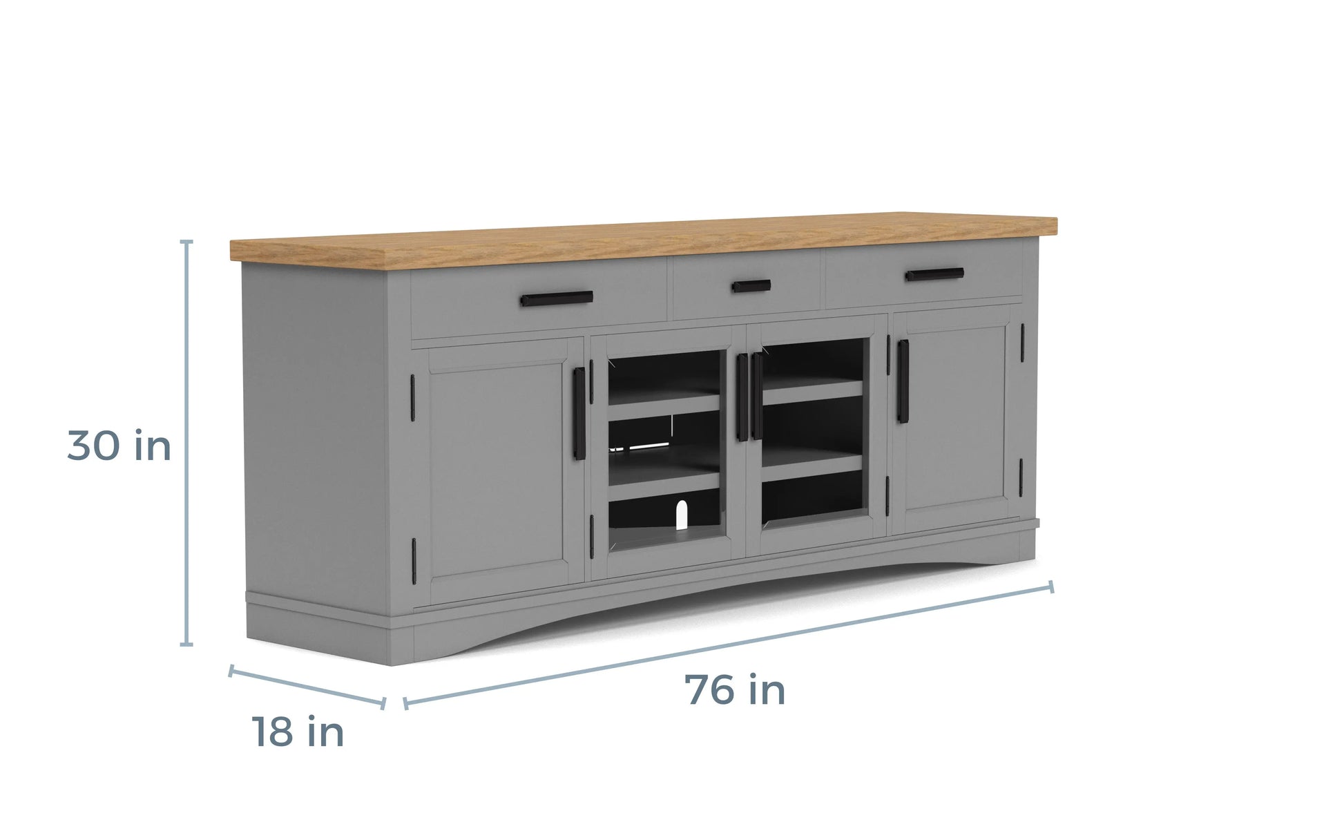 663326164:Americana Media Console, 