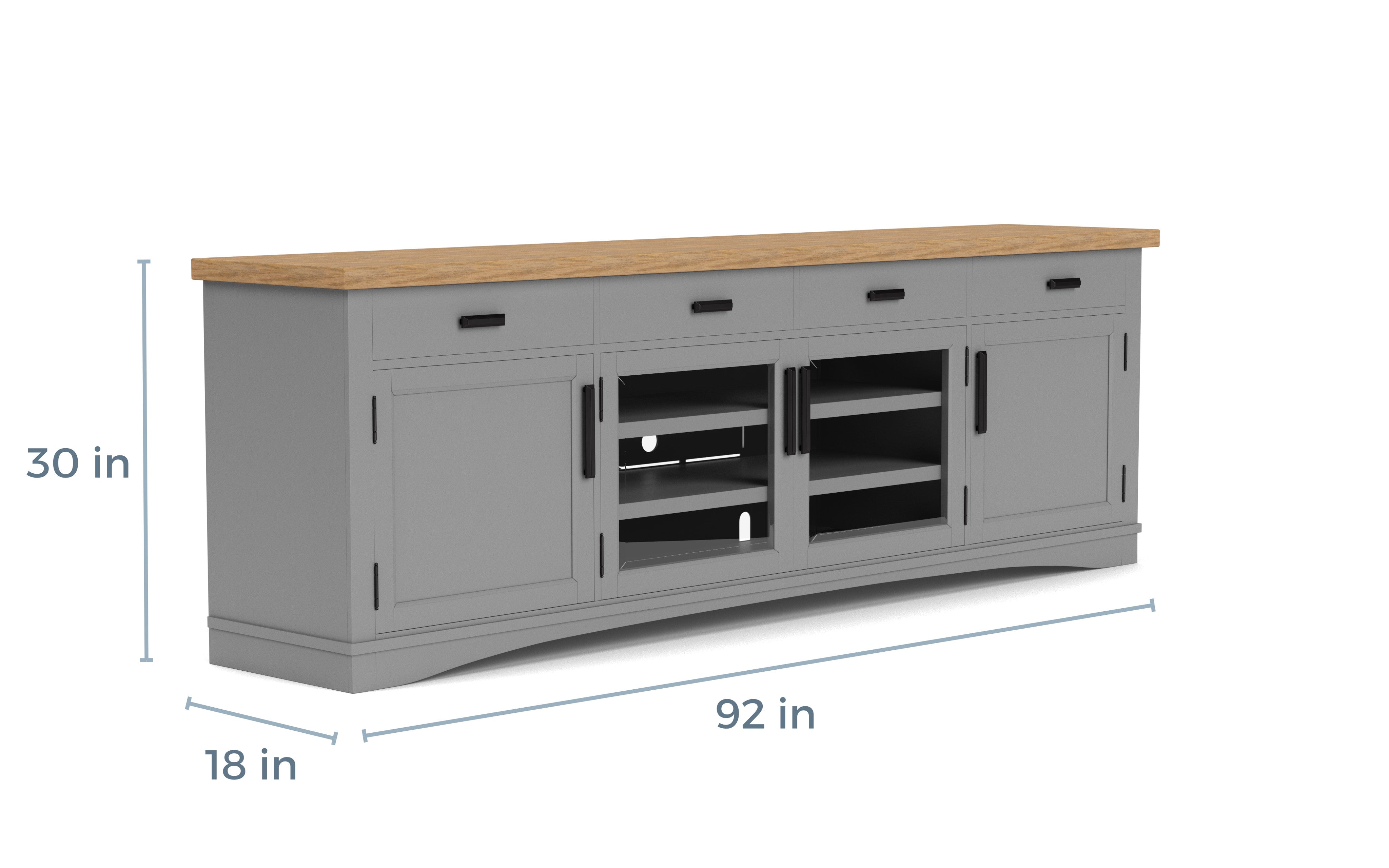 390918045:Americana Media Console, 