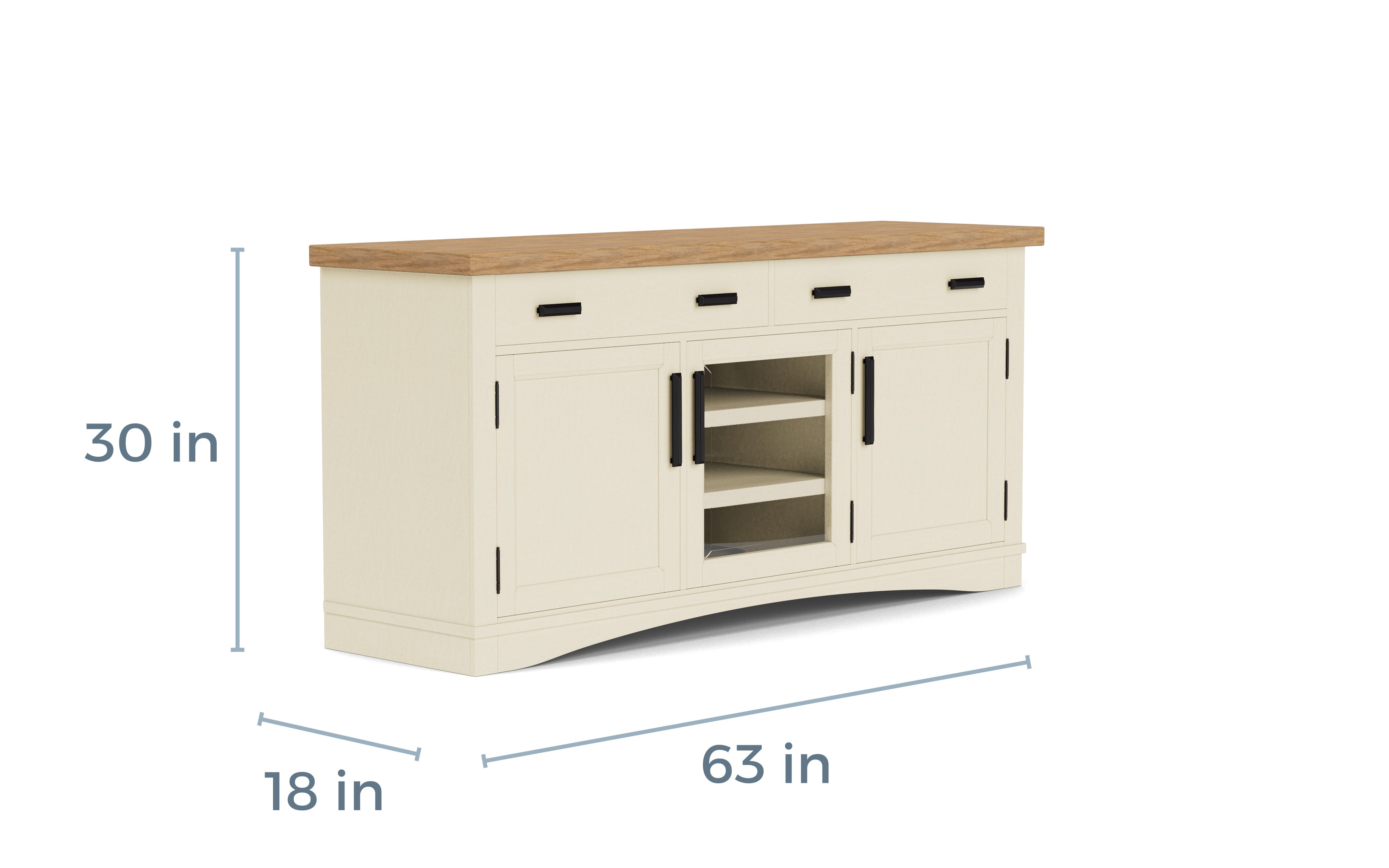 300030142:Americana Media Console, 