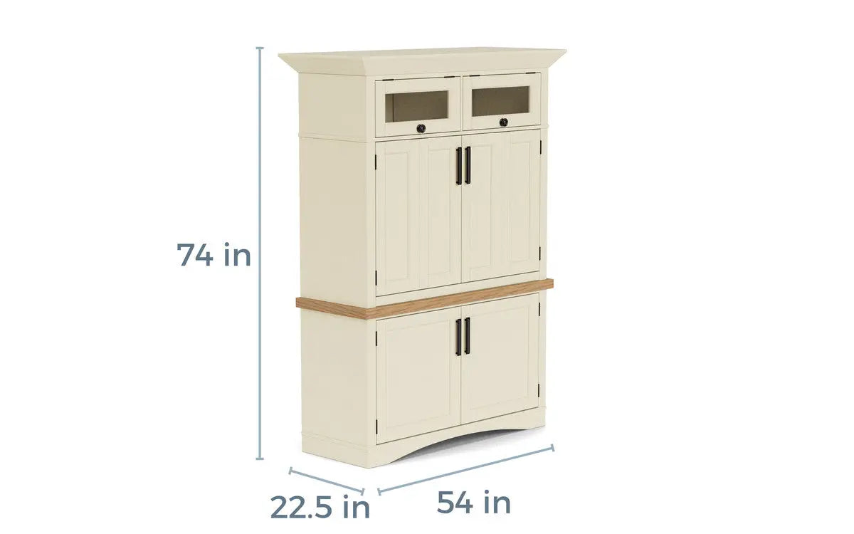 AMERICAN1:Americana Office Desk & Hutch, 