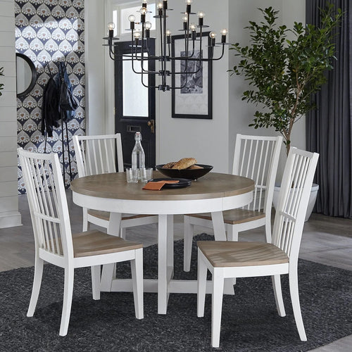 213315798:Americana Round Dining Table, Styled
