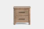 ANIKA0003:Anika Upholstered Bed & Dresser & Mirror & Nightstand, Front