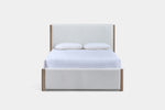 ANIKA0003:Anika Upholstered Bed & Dresser & Mirror & Nightstand, Front