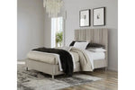 ARGENTO06:Argento Panel Bed, Styled